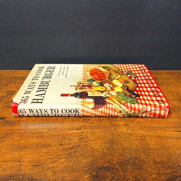 Vintage 1960 Cook Book 365 Ways to Cook Hamburger by Doyne Nickerson H/C D/J - Picture 3 of 8